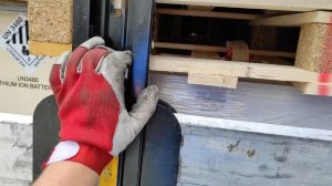 опускаем крышу на прицепе мега