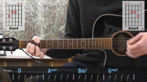 U2 - With Or Without You | acoustic guitar lesson