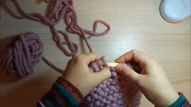 Объемная шапка спицами ДЛЯ НАЧИНАЮЩИХ . Всего-то 30 РЯДОВ