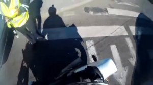 ДПС остановили мотоциклиста