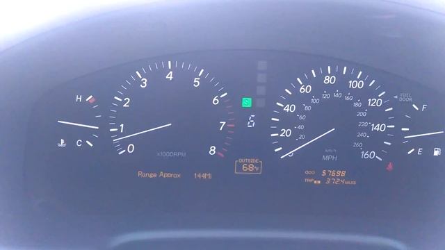 Lexus LS430 "S" shift Transmission Mode Explanation смотреть онлайн