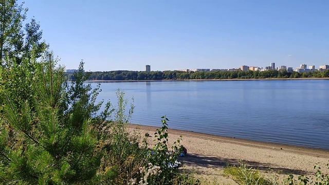 Пермь, р.Кама, 13.08.2023