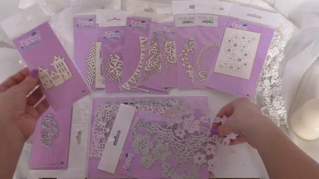 #dies_Fantasy Ножи для вырубки и чипборд Fantasy. Обзор дизайнерской посылки смотреть онлайн