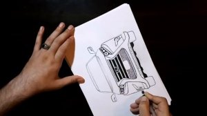 How to draw a car Lexus GX in stages Как нарисовать автомобиль LEXUS поэтапно