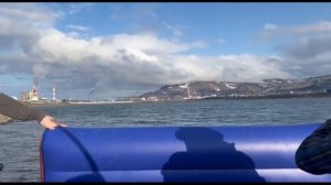 Сплав на сапдиване, озере Долгое г. Норильск