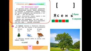 1 класс. Звуки и буквы. Транскрипция слов