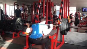 Squat - Rep PR - 155x10 @ 84 kg BW