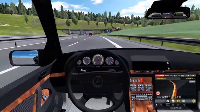 Euro Truck Simulator 2 Mercedes S600 W140 смотреть онлайн