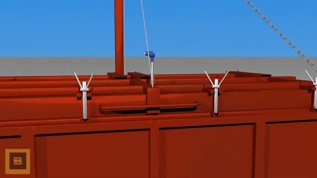 3D-модель инсинератора ИУ-В/К-1000