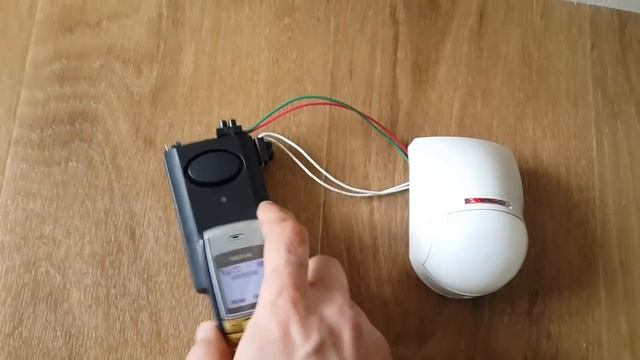 GSM сигнализация охрана. NEW новая модель подключение датчика движения. смотреть онлайн