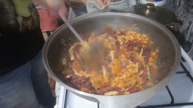 Ленивые голубцы с ЛОСЯТИНОЙ в КАЗАНЕ!!!