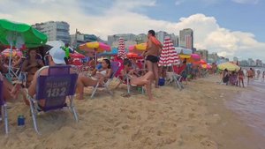 ?? Leblon Best Beach, RIO DE JANEIRO, Brazil |【4K】2022