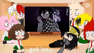 mha class A (+ aizawa) react to deku as kokichi