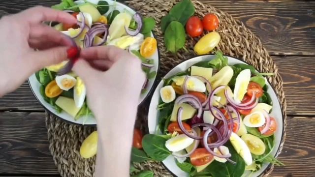 Салат "Нисуаз": рецепт от Foodman.club смотреть онлайн