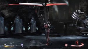 Injustice: Gods Among Us Ultimate Edition Bat Girl vs Harley Quinn