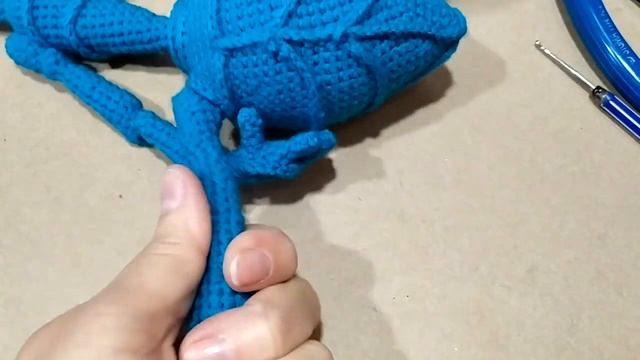 Муравей Флик, ч.6. Ant Flick, р.6. Amigurumi. Crochet. Вязать игрушки, амигуруми. смотреть онлайн