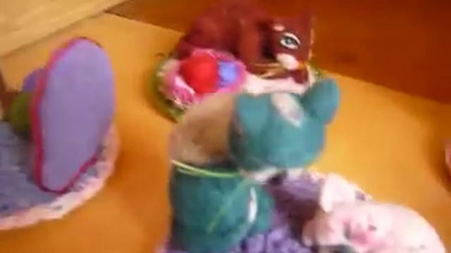 Скульптура из шерсти