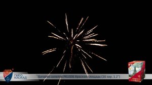 Батарея салютов PKU006 Красная площадь (16 зар. 1,2)