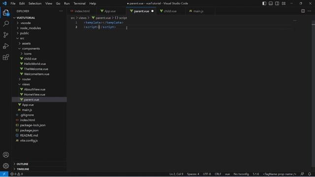 Part-4 | step by step learn vue js 3 from beginner to advance in hindi | Create Components