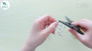 Гиацинт из синельной проволоки