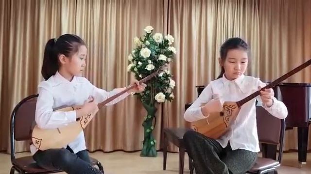 "Ағайынды бауырлар" ІІ республикалық онлайн байқауы. Кәусар мен Айару смотреть онлайн