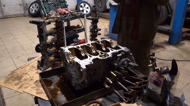 Капиталим G4NA: Держался 160 т.км. и тоже задрался. Киа Спортейдж 3. смотреть онлайн