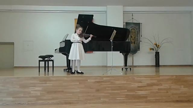 Simona Supinyte Yang composer violin etiud 8 years смотреть онлайн