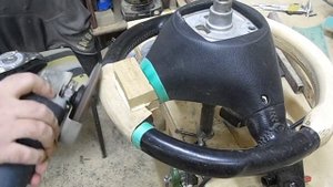 Деревянный руль за 20 минут Audi#Audi wooden steering wheel #Руль#Дерево#Тюнинг#