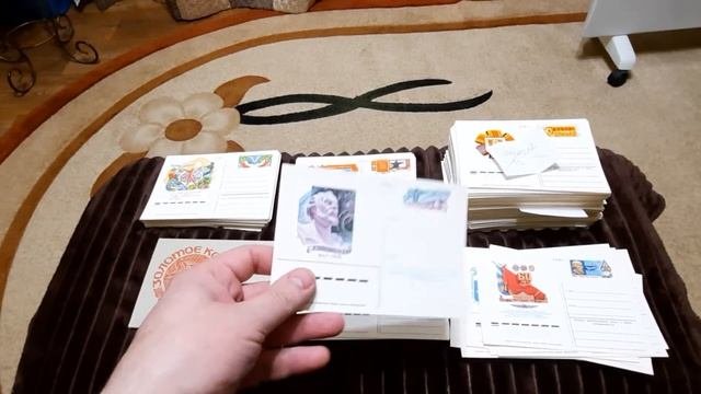 Филокартия .Выкупил большую коллекцию старинных открыток . Редкие коллекционные открытки из прошлог
