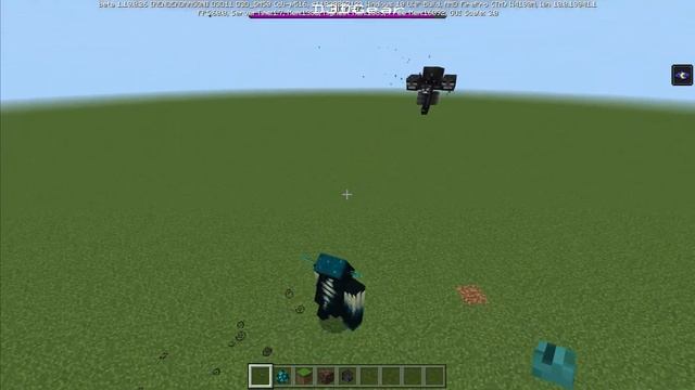 Minecraft warden vs bedrock wither - Warden sonic boom vs wither - Normal & Hard difficulty смотреть онлайн