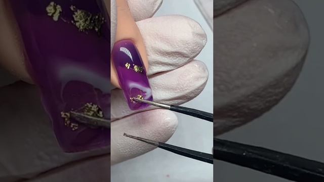 Сделала дизайн ТОЛЬКО БАЗАМИ #дизайнногтей #идеиманикюра #маникюр #nailart