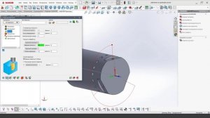 Уроки SolidCAM: 4x cверление на цилиндре SolidCAM/Tutorial SolidCAM: 4x Drilling on back cylinder