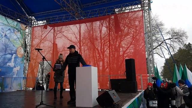 2019 12 01 открытие катка видео