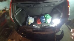 Установка парктронника на Lada Kalina1. ВАЗ21119.