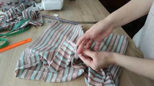 Как сшить шорты на резинке с манжетой и накладными карманами | Индивидуальный пошив