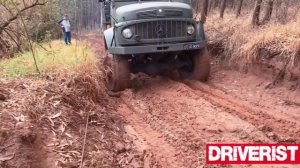 Тест Военного Мерседес в полевых условиях