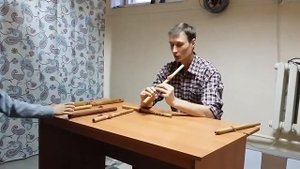 Мастер класс игры на пимаке,флейте любви. Игра звука.