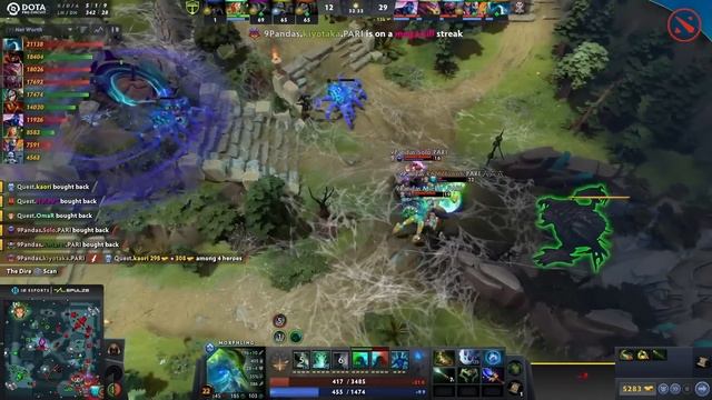 9PANDAS vs QUEST + ATF - GROUP STAGE - THE BALI MAJOR 2023 DOTA 2