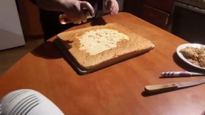 Бабушкин рецепт! Вкус детства Бисквитное пирожное с масляным кремом ?