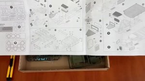 Обзор распаковка модели ГАЗ-ААА 1/35 от компании Звезда