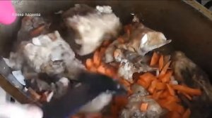 Вкуснейший обед. Тушим Курицу с Горохом