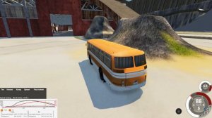 АВТОБУС Из СССР! ТЕСТ НА ПРОЧНОСТЬ! - BeamNg Drive