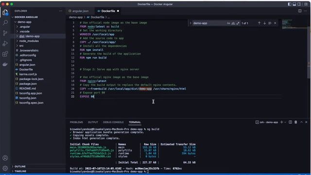 Docker & Angular: Dockerizing your Angular Application in 10 min for Beginners смотреть онлайн