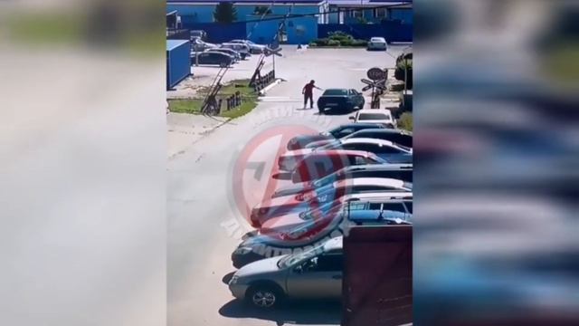 Поезд протаранил легковушку, Димитровград смотреть онлайн