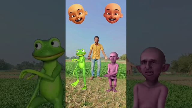 uipin ipin head to dancing frog joker gorilla & red dame tu cosita vfx magical video #viral #dame смотреть онлайн