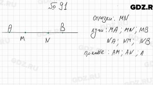 № 91 - Математика 5 класс Мерзляк