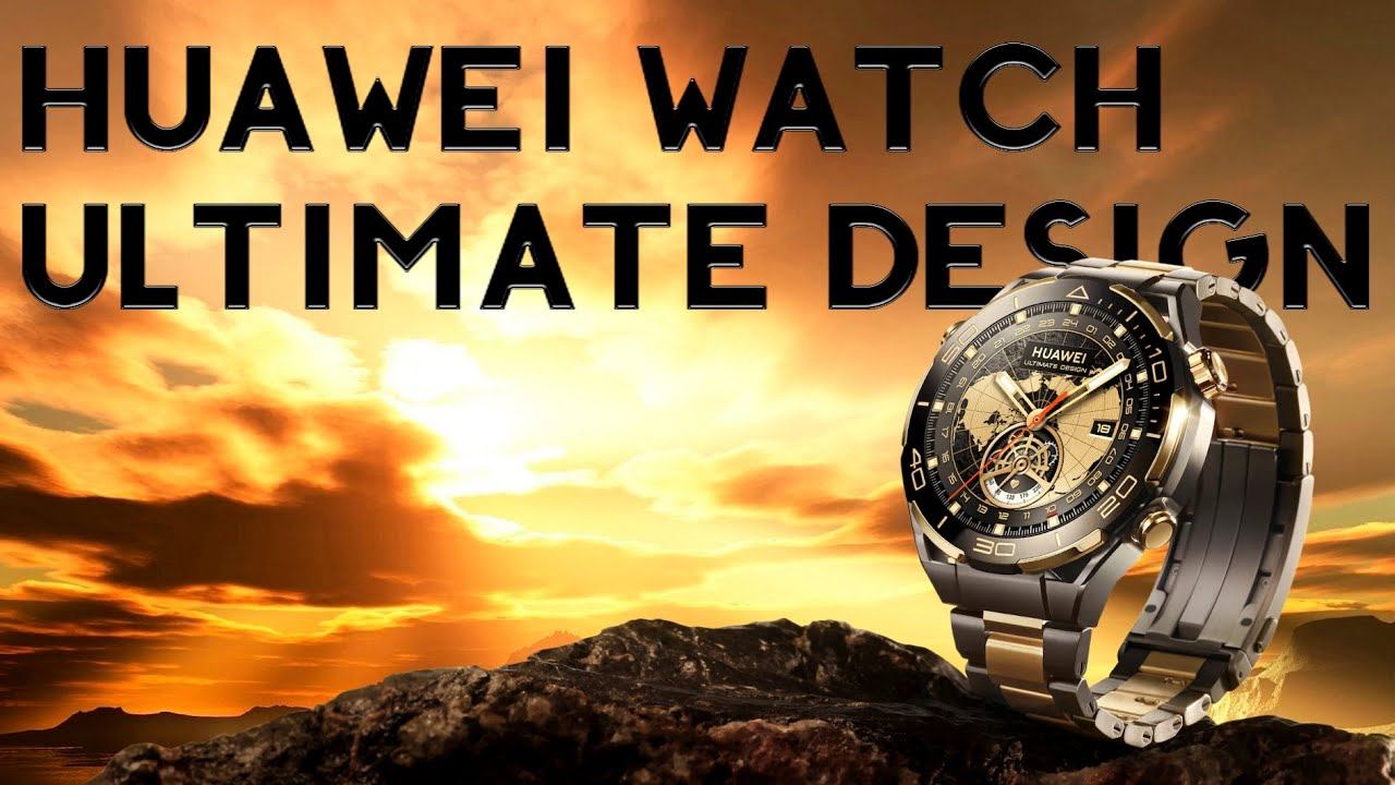 Обзор Huawei Watch Ultimate Design