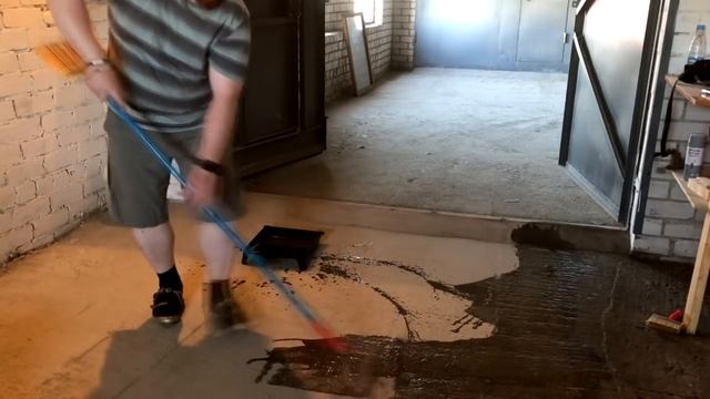 Гараж мечты #2 - результаты пробного покрытия. Надо делать! смотреть онлайн