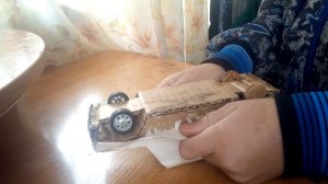 Моя ЛАДА ВАЗ 2104 из картона.