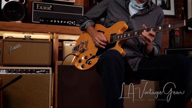 Magic Tweed Deluxe Pro Featuring Rick Holmstrom playing a Vintage Gibson ES_340 TDN Guitar смотреть онлайн